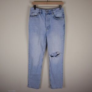 We The Free Lasso Straight Leg Jeans Button Fly Size 27 Waist 29" Inseam 30"